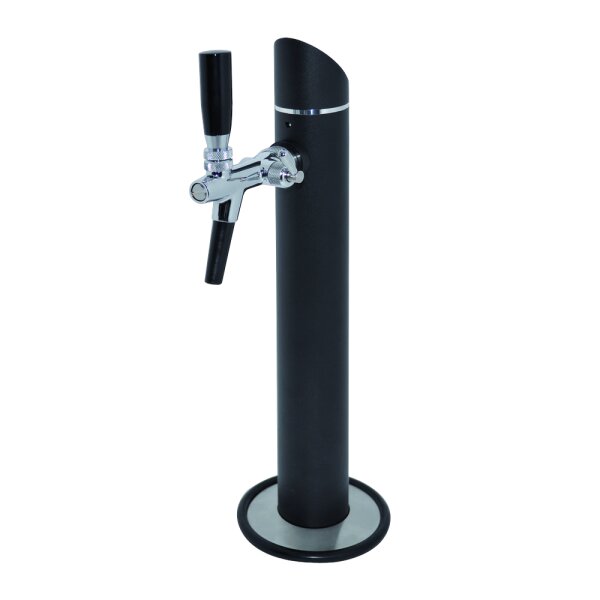 Schanksäule, Modell "Bocklemünd" 1-leitig, 60 mm Ø, mit Zierflansch