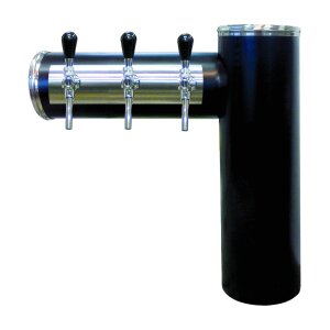 Schanksäule, Modell "RJMF1" schwarz, 5 - 8...