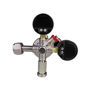 CO²-Druckminderer 3BAR, MicroMatic Premium Plus 1-leitig,  Eingang rechts,