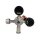 CO²-Druckminderer 3BAR, MicroMatic Premium Plus 1-leitig,  Eingang rechts,