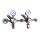 CO2-Druckminderer, Abgang 2 x AG 1/2", MicroMatic Premium 7 bar