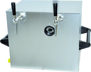 Dry cooling unit, 2 lines, 130 L/h, NW 10 mm
