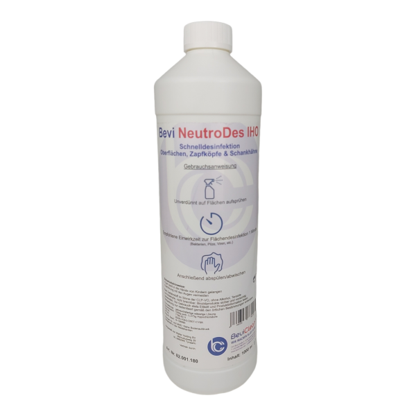 Bevi NeutroDes IHO1 litre spray bottle