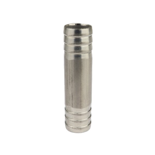Doppeltülle gerade aus CNS 1.4301,  Bier / AFG 10 mm