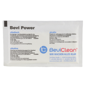 Bevi Power alkalisch VE50 | 30 g Einzelbeutel | Grundreinigung