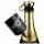 Champagne Fresh de Luxe II - Edler Champagnerverschluss / Sektverschluss inkl. Pumpe | Messing vergoldet