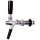 Compensator tap with foam button chrome-plated, 55 mm