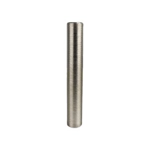Durchgangsstutzen 5/8" Gewinde,80 mm, NW 7 mm, CNS